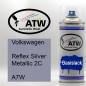 Preview: Volkswagen, Reflex Silver Metallic 2C, A7W: 400ml Sprühdose, von ATW Autoteile West.